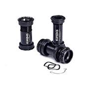 ELVEDES Pedaliera Press-FIT BB386 &BB392 Ciclo E-Bike Adulto Unisex, Nero, Standard
