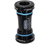 Elvedes - Scatola di pedaliera ITA 24 mm + Spacer GXP Ciclo E-Bike Adulto, Unisex, Nero, Standard