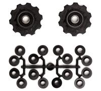 Elvedes jockey wheels 2 x 10 teeths with sealed ring bearings