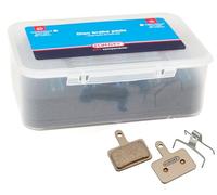 Elvedes Shimano Br-m375, M415-m495, M515, Pastiglie Freno Ciclo/MTB/E-Bike/ATV/Strada Unisex, Argento, Standard