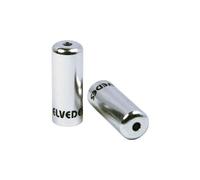 Elvedes tappi terminali per alloggiamenti freno in alluminio 4 2 mm 10 pezzi argento