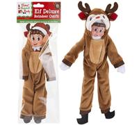Elves Behavin Badly”" 500160 - Costume da renna da elfo con corna, confezione da 1, colore: marrone, 12 cm x 45 cm x 35 cm, taglia unica
