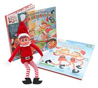 Elves Behavin' Badly Christmas Bundle - Elfo di Peluche da 30,5 cm - Elfi e 2 Libri di Elfi Natalizi con Retro Rigido - Giocattoli Natalizi Originali