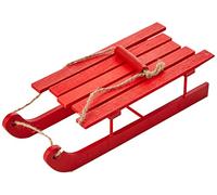 Elves Behavin' Badly Pack of 1Elf Wooden Sleigh | Pack of 1 | Red | 35 cm x 40 cm x 37 cm Accessori, Legno, Rosso, Elf Toys