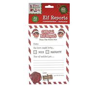 Elves Behavin' Badly Rapporti d'angolo degli elfi di Natale, confezione da 25 (UKASNHKTN9854)