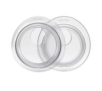 Elvie Catch Milk Collection Shells (2X), coppette riutilizzabili in silicone antigoccia, raccoglie fino a 30 ml, senza più latte sprecato