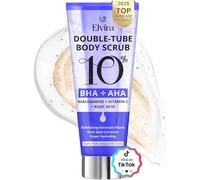 Elvira KP Bump Eraser Body Scrub, Scrub per Keratosis Pilaris, Smooth Skin with 10% AHA/BHA & Niacinamide, Moisturizing and Brightening, Body Skin Care Products, Deep Cleansing - 7 oz