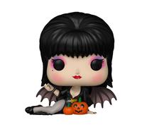 Funko Pop! Icons: Elvira Mistress Of The Dark - Elvira Mistress Of The Dark Pumpkins - Figura in Vinile da Collezione - Idea Regalo - Merchandising Ufficiale - Giocattoli per Bambini e Adulti