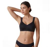 Elvira - Reggiseno Senza Ferretto con Spalline Larghe Comfort, Coppe Preformate e Fascia Anatomica per Sostegno, Modellante e Adatto a Ogni Donna, Coppa F, 3°