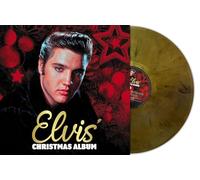 elvis' christmas album (gold marble vinyl)
