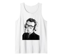 Elvis Costello Guardando I Detectives Era Portait 1977 Canotta