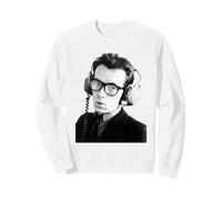 Elvis Costello Guardando I Detectives Era Portait 1977 Felpa