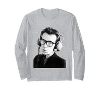 Elvis Costello Guardando I Detectives Era Portait 1977 Maglia a Manica