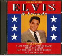 Various - ELVIS & FRIENDS. ORIGINAL ARTISTS. SCARCE CD. CAT NO FATCD 158.
