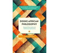 Elvis Imafidon Doing African Philosophy (Tascabile)