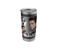 Elvis Presley_005 Bicchiere termico in acciaio inox doppia parete