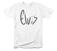 Elvis Presley Abbozzato Nome Autorizzato T-Shirt