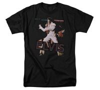 Elvis Presley - Accendi Le Luci - T-Shirt Breve Manica Unisex Per Adulti - Nera