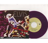 elvis presley - always on my mind / my boy usa 45 purple vinyl pourpre !