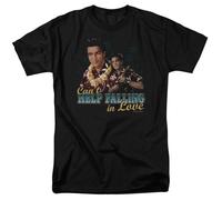 Elvis Presley - Can'T Help Caduta - Adulto Unisex T-Shirt - Nero