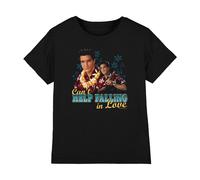 Elvis Presley Cant Help Falling Maglietta Bambini (TV32525)