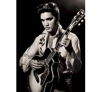 Elvis Presley con chitarra | Poster | Arte da parete | Decorazioni per la casa |