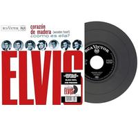 ELVIS PRESLEY - CORAZON DE MADERA - Vinyl Record 7 - K72z