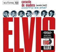 Elvis Presley Corazón De Madera (Wooden Heart) (Vinyl LP) 7" Single