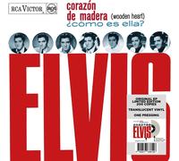Elvis Presley Corazón De Madera (Wooden Heart) (Vinyl LP) 7" Single Clear Vinyl