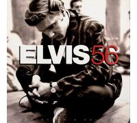 Elvis Presley - Elvis '56 (Reissue) (Limited Edition) (Crystal Clea/Black Marble Coloured) (180 g) (LP)