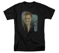 Elvis Presley - Elvis 56 - T-Shirt Da Uomo E Donna A Maniche Corta - Nera