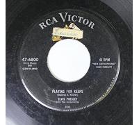 ELVIS PRESLEY - ELVIS PRESLEY 45 RPM PLAYING FOR KEEPS / TOO MUCH