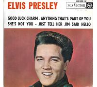 Elvis Presley - Elvis Presley 45Tours EP vinyle Good Luck Charm