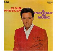 ELVIS PRESLEY - ELVIS PRESLEY / A PORTRAIT IN MUSIC / 1973 / Bildhülle / RCA # SRS 558 / Deutsche Pressung / 12" Vinyl Langspiel Schallplatte