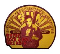 Elvis Presley Elvis Where R&R Was Born Woven Patch