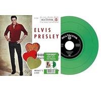 ELVIS PRESLEY EP ÉTRANGER N°10 - WOODEN HEART (SPAIN) Vinile Verde 7"