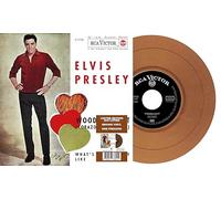 ELVIS PRESLEY - EP ETRANGER N10 - WOODEN HEART SPAIN BROWN VINYL - - E72z