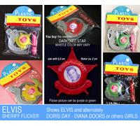 Elvis Presley Flicker Star Set Immagine Lenticolare Hopalong Cassisdy 1960s Red