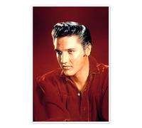 Elvis Presley I Poster 70 x 100 cm Rosso Quadri Decorazione per pareti