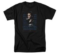 Elvis Presley - Icona - T-Shirt A Manica Corta Unisex Adulti - Nera