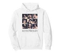 Elvis Presley Il re del Rock 'n' Roll di Memphis Flash Felpa con Cappuccio