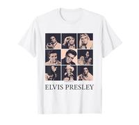 Elvis Presley Il re del Rock 'n' Roll di Memphis Flash Maglietta