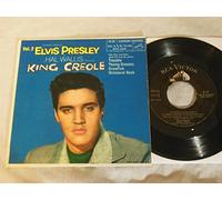 ELVIS PRESLEY - EP 45 TOURS 4 TITRES KING CREOLE VOL.2 ORIGINAL USA 1958 BLACK LABEL NOIR