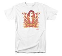 Elvis Presley - La Sua Ultima Fiamma - T-Shirt Uomo Donna Manica Corta - Bianca