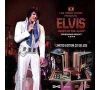 Elvis Presley Las Vegas - 'Down in the Alley' Opening Night 1974 (CD) with Book