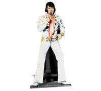 Elvis Presley Las Vegas Holding Microfono Lifesize Sagoma di Cartone Cabaret