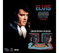 Elvis Presley Las Vegas Summer Festival 1972 (CD) with Book