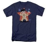Elvis Presley - Lil G.I. - T-Shirt Manica Corta Unisex Adulto - Blu