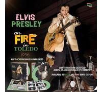 ELVIS PRESLEY - ON FIRE IN TOLEDO - 1956 GREEN VINYL CD - Vinyl Rec - K72z
