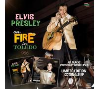 Elvis Presley On Fire in Toledo 1956 (Vinyl LP) 7" EP with CD